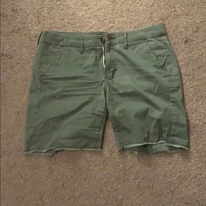 Olive shorts